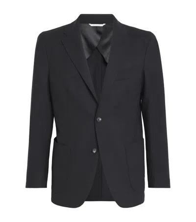 Marco Pescarolo Cashmere Unstructured Blazer In Black