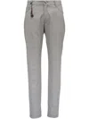 Marco Pescarolo Charm Attachment Straight-leg Trousers In Grey