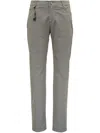 Marco Pescarolo Charm Attachment Straight-leg Trousers In Brown