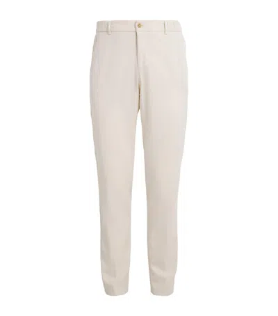 Marco Pescarolo Charm-detail Chinos In White