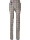 Marco Pescarolo Checked Tailored Trousers In Neutrals
