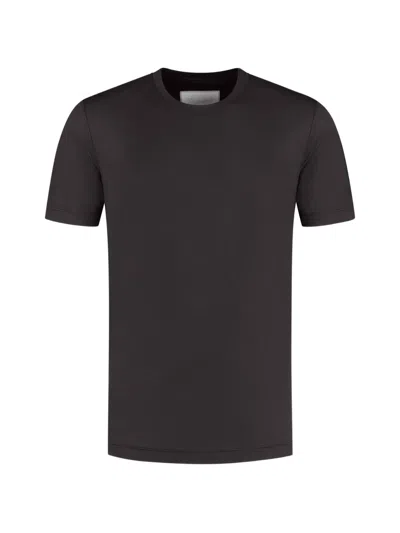 Marco Pescarolo Crew-neck Short-sleeve T-shirt In Gray