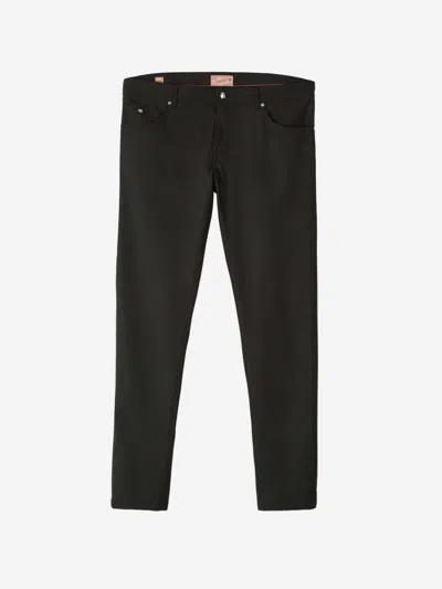 Marco Pescarolo Five Pocket Pants In Dark Green