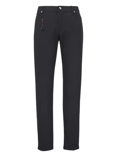 Marco Pescarolo Five-pockets Trousers In Black