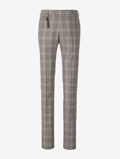 MARCO PESCAROLO MARCO PESCAROLO FORMAL CHECKED TROUSERS