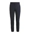 Marco Pescarolo Jersey Technical Trousers In Black