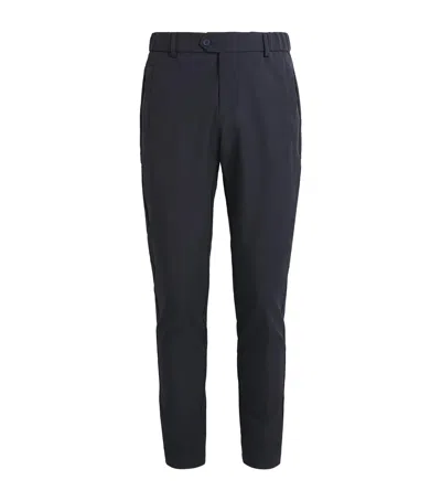 Marco Pescarolo Jersey Technical Trousers In Black