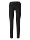 Marco Pescarolo Logo-patch Jeans In Black