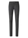Marco Pescarolo Logo-plaque Jeans In Gray