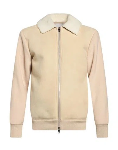Marco Pescarolo Man Jacket Beige Size 38 Cotton