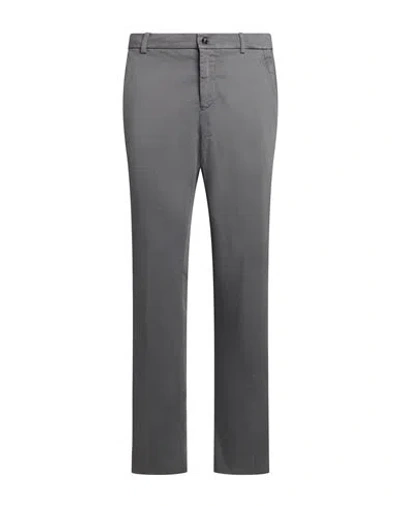 Marco Pescarolo Man Pants Grey Size 32 Cotton, Elastane In Gray