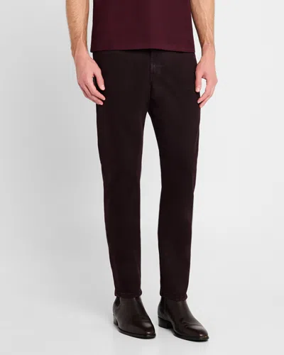 Marco Pescarolo Men's Overdyed Selvedge Jeans In Brown