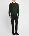 Marco Pescarolo Men's Overdyed Selvedge Jeans In Dark Green