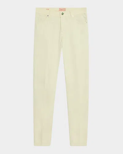 Marco Pescarolo Men's Superlight Micropique 5-pocket Pants In Light Green