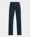 Marco Pescarolo Men's Superlight Micropique 5-pocket Pants In Navy
