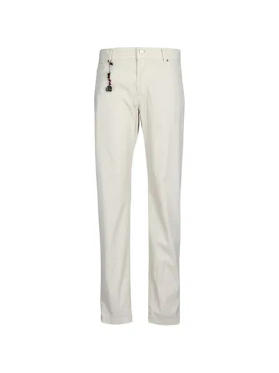 Marco Pescarolo Nerano Five-pocket Trousers In White