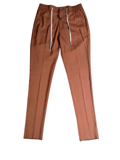 Marco Pescarolo Pants With Drawstring In Brown