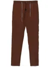 Marco Pescarolo Pants With Drawstring In Brown
