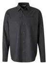 Marco Pescarolo Patch-pocket Button-down Shirt In Black