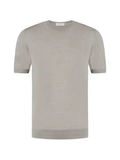 Marco Pescarolo Ribbed T-shirt In Gray