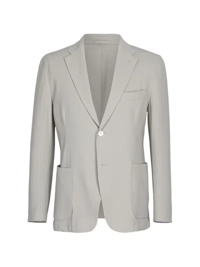 Marco Pescarolo Single-breasted Blazer In White