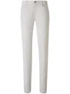 Marco Pescarolo Corduroy Chino Trousers In White