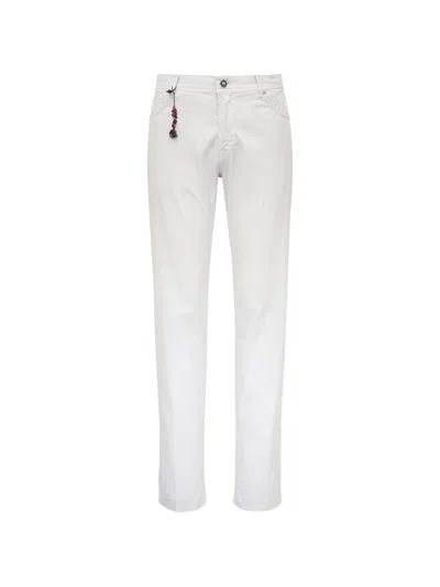 Marco Pescarolo Spring Casual Trousers In White