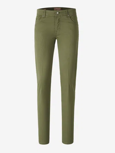 Marco Pescarolo Straight Jeans Nerano In Green