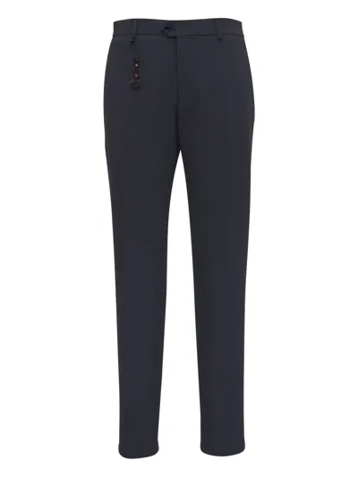 Marco Pescarolo Straight-leg Trousers In Blue
