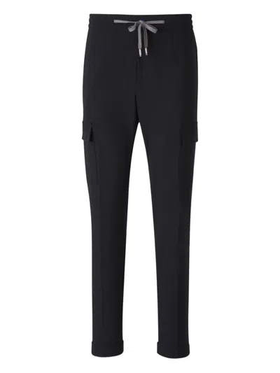 MARCO PESCAROLO TAPERED TROUSERS