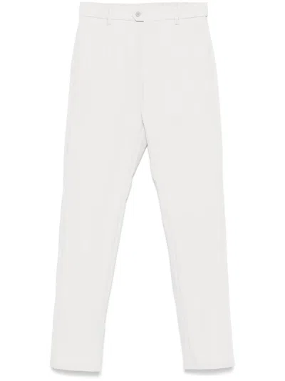 Marco Pescarolo Tapered Trousers In Grey