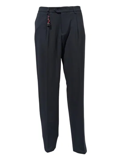 MARCO PESCAROLO TROUSERS WITH ELASTIC ON THE BACK AND DARTS