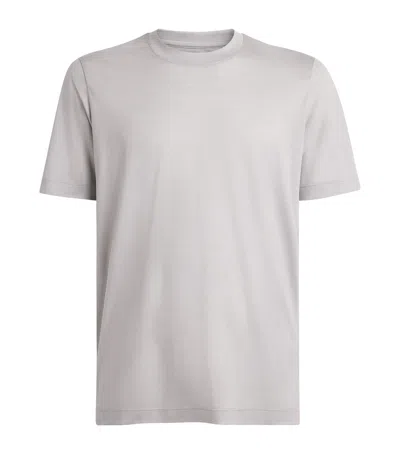 Marco Pescarolo Virgin Wool T-shirt In Gray