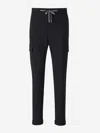 Marco Pescarolo Tapered Trousers In Midnight Blue