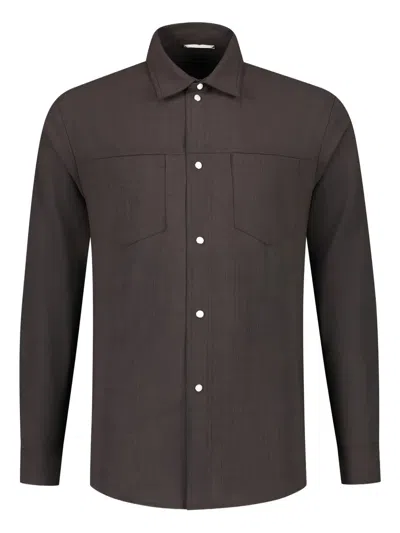 Marco Pescarolo Zeus Shirt In Brown