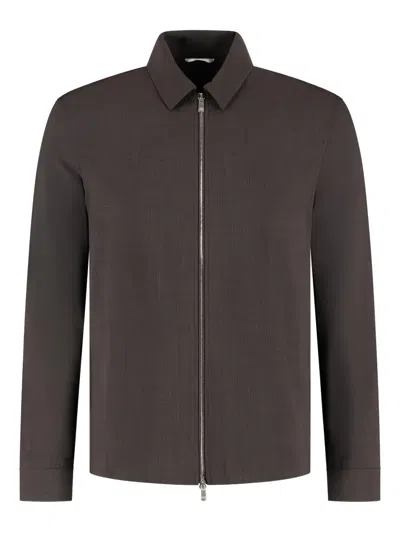 MARCO PESCAROLO ZIP-UP OVERSHIRT