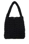 Marco Rambaldi Black Chunky-knit Shoulder Bag In Black