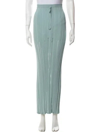 Pre-owned Marco Rambaldi Long Skirt In Blue/green