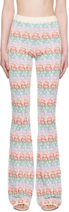 Marco Rambaldi Multicolor Heart Pants In 999 Multicolor