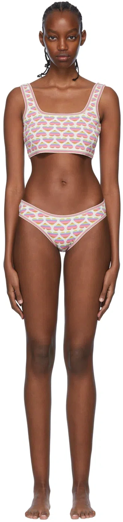 Marco Rambaldi Ssense Exclusive Multicolor Viscose Bikini In 999 Multico