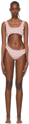 Marco Rambaldi Ssense Exclusive Multicolor Viscose One-piece Swimsuit In 999 Multicolor