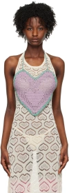 Marco Rambaldi Ssense Exclusive Purple Heart Camisole In Col. 03