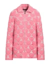 Marco Rambaldi Woman Cardigan Pink Size M Textile Fibers, Alpaca Wool, Wool, Cotton, Merino Wool