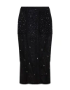 Marco Rambaldi Woman Midi Skirt Black Size Xs Polyamide, Elastane In Black