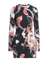 Marco Rambaldi Heart-print Bodycon Mini Dress In Black