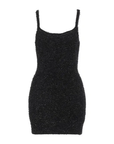 Marco Rambaldi Woman Mini Dress Black Size M Viscose, Polyamide