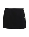 Marco Rambaldi Heart Button Mini Skirt In Black