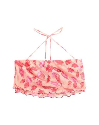 MARCO RAMBALDI MARCO RAMBALDI WOMAN TOP ORANGE SIZE L POLYAMIDE, ELASTANE