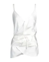 Marco Rambaldi Woman Top White Size M Viscose In White
