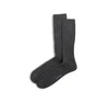 Marcoliani Ribbed Dress Socks In Flannel Gray